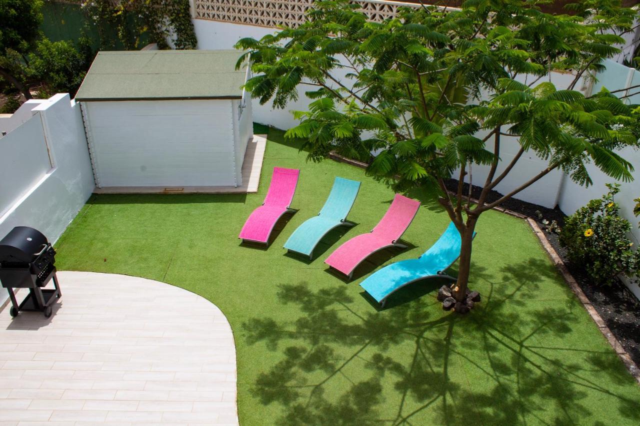 Villa Sol Y Paz, Espacioso Jardin Y Aparcamiento Corralejo Exterior photo
